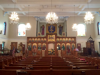 interior church painters