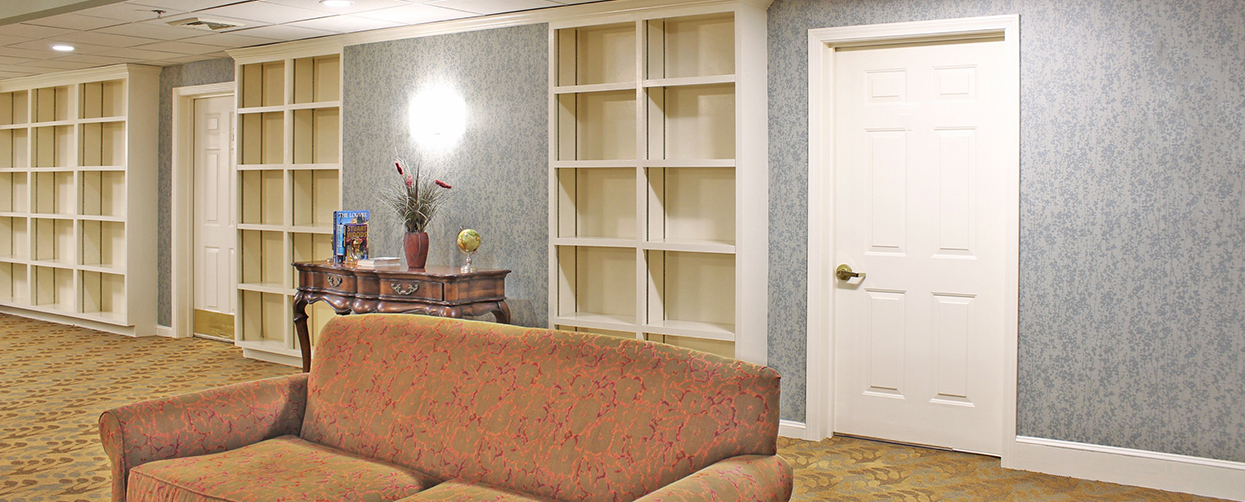 Wallcoverings - Arch Painting -Commercial Painter | Residential Painter assisted living wallpaper installation