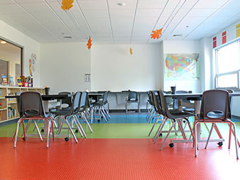 classroom interior painting service