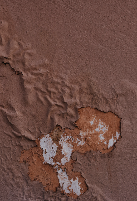 peeling paint