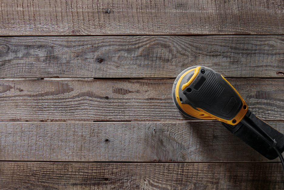 The Importance of Power Washing and Prepping - Arch Painting -Commercial Painter | Residential Painter This is a power sander