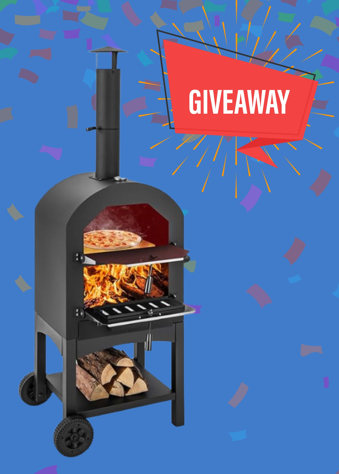 Giveaway oven Outdoor Pizza Oven