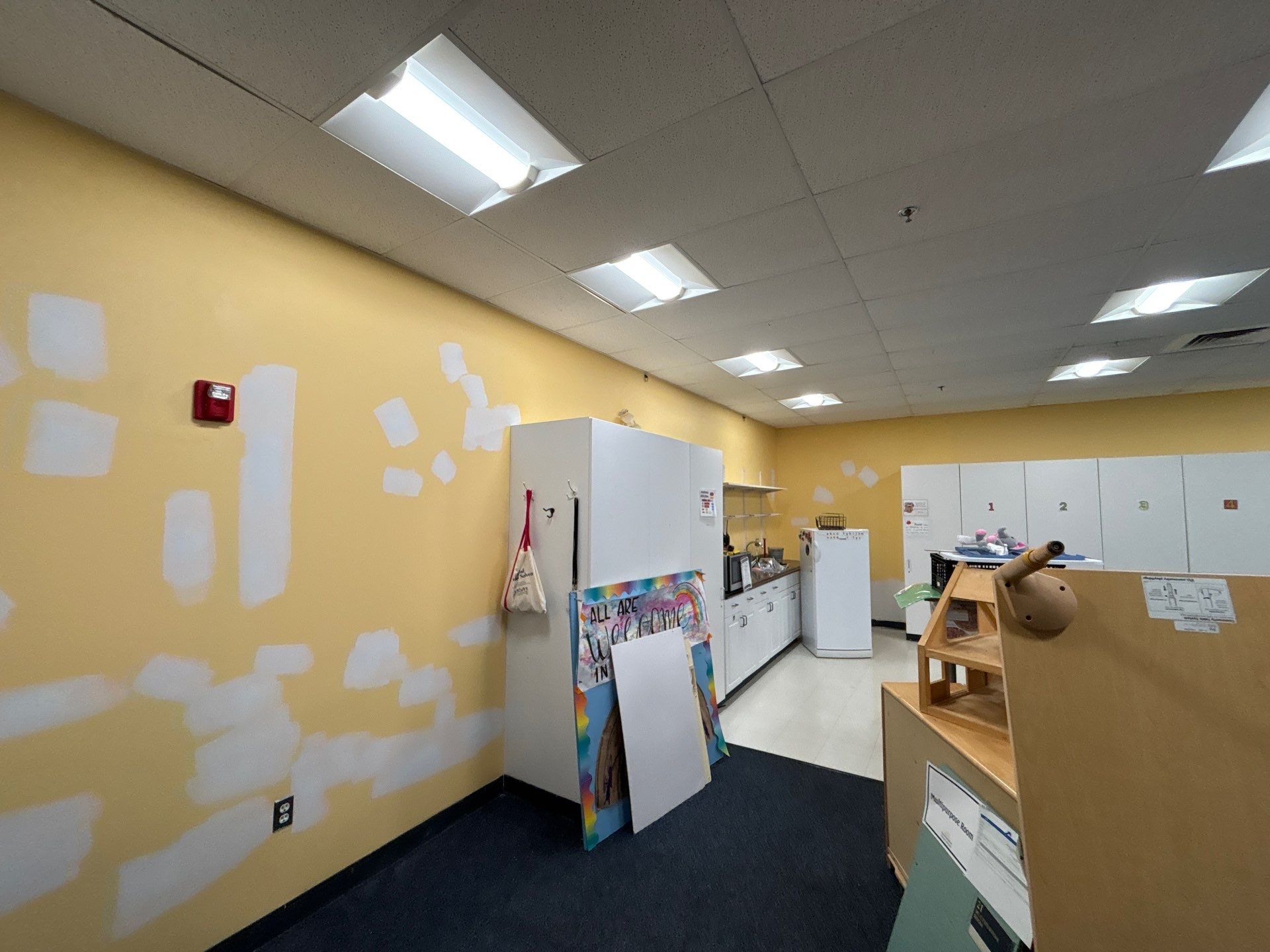 Before (Left) Projects at Fayerweather Street School