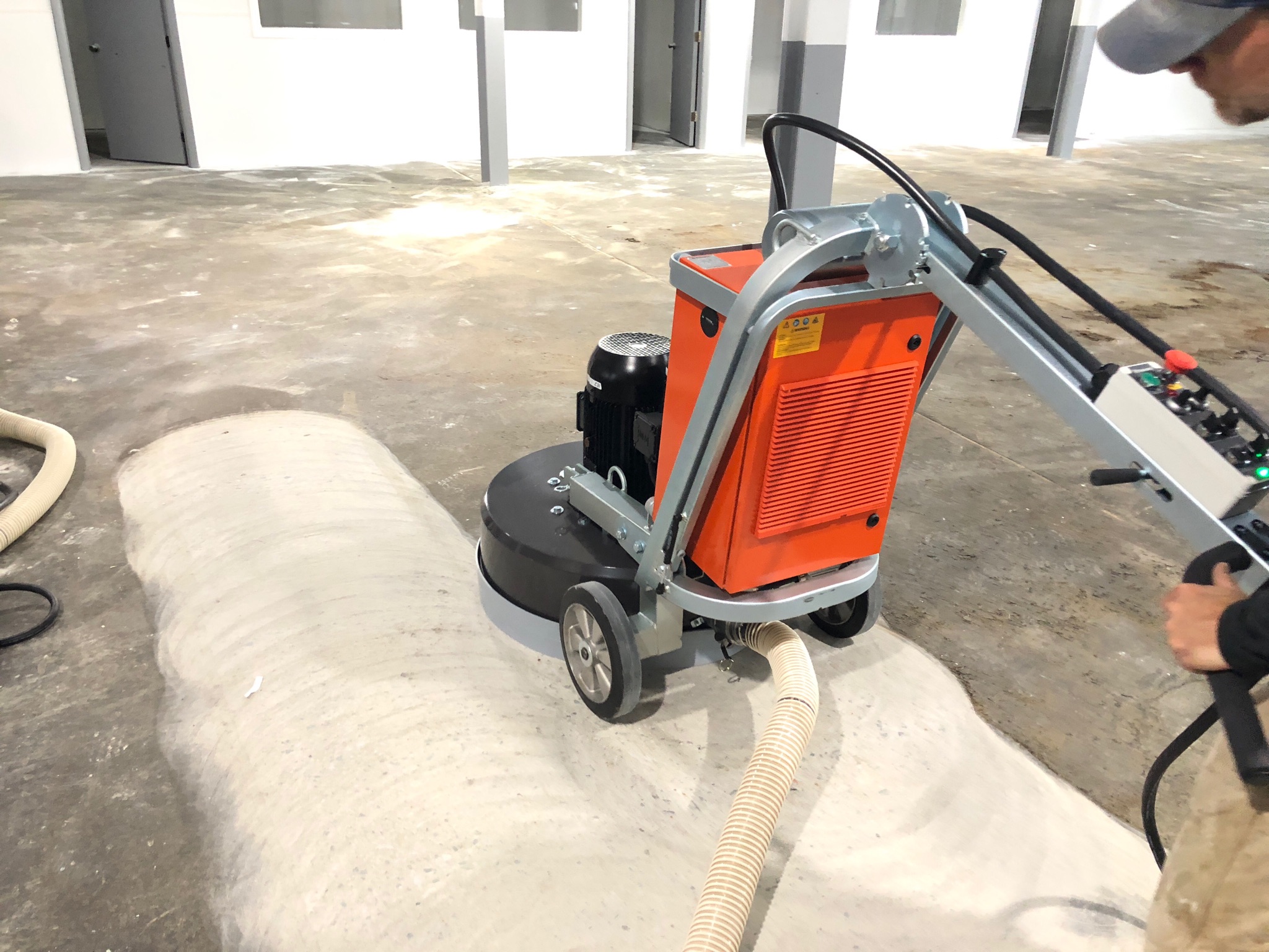 Floor in progress