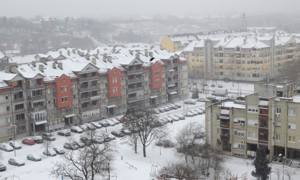 Winter Buildings