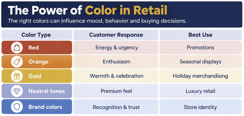 The Power of Color in Retail